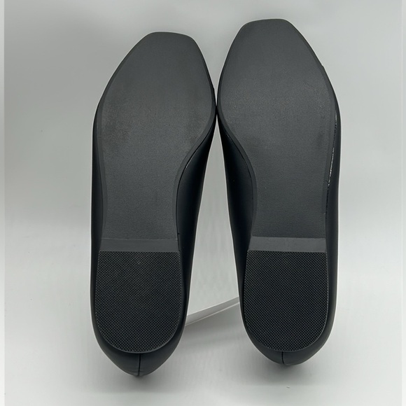 DV by Dolce Vita Malanie Women’s 7.5 Black Vegan Leather Ballet Flats NWB - Picture 9 of 10